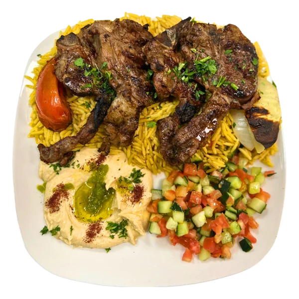 #10 Lamb Chops Plate