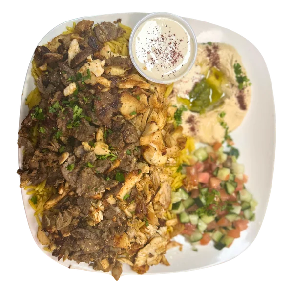 #11 Mixed Shawarma Plate