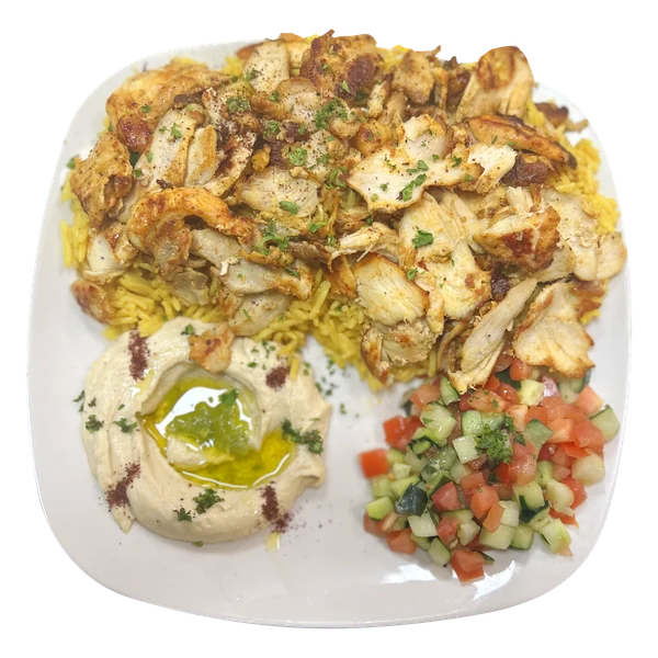 #12 Chicken Shawarma Plate
