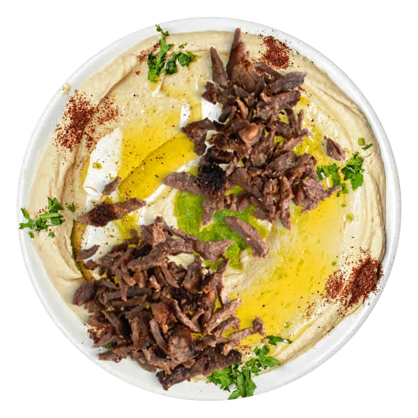 #29 Hummus with Meat