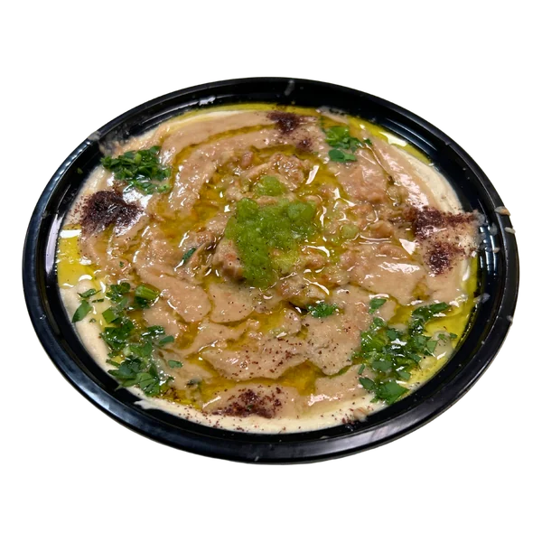 #32 Hummus with Foul Mix